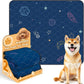 LOOBANI Pee Pads for Dogs Washable: Reusable Dog Pee Pads for Small Pet, 2 Pack Waterproof Puppy Whelping Pads 31" x 36", Non-Slip Potty Training Mat for Dog Playpen, Floor, Cage, Sofa, Crate, Blue