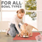 Dog Food Mat - 28x18 Raised Edges Dogs Mat for Food and Water Prevent Spill, Waterproof Cat Food Mats Protect Floors, Easy Clean Dog Bowl Mats for Food and Water, Silicone Pet Feeding Placemats