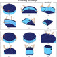 Yaheetech Foldable Hard Plastic Extra Large Dog Pet Bath Swimming Pool Collapsible Dog Pet Pools Bathing Tub Paddling Pool for Large Pets Dogs Cats, Black/Blue/Gray/Red, XXL/XL/L/M