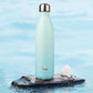 Insulated Water Bottles,25 oz Double Wall Stainless Steel Vacumm Metal Flask for Sports Travel,Mint