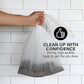 Pet Zone Universal No-Touch Cat Litter Bags & Waste Bag (Pet Waste Bag Great for Cat Litter Boxes) 12 Pack