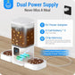 5G WiFi Automatic Cat Feeder with Slow Feed for 2 Cats: Automatic Dog Feeder with 7L Large Food Storage, Cat Food Dispenser with Alexa for Multiple Pets, Detachable for Easy Cleaning -29 Cup