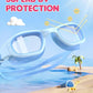 Kids Swim Goggles,Swimming Goggles for Kids 6-14, Anti-Fog UV Protection Pool Glasses for Boys Girls