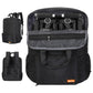 Mactso Stroller Travel Bag Compatible with GB Pockit and GB Pockit Air Plus All Terrain, Lightweight Stroller Travel Backpack for Airplane (Black, M)