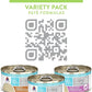 Weruva Wx Phos Focused, Pate Formulas Variety Pack, 3oz Can (Pack of 12)