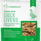 smallbatch Freeze Dried Dog Treats, Duck Liver Treats for Dogs & Cats, High Protein, Single Ingredient Dog Treat for Training or Food Topper, Natural, Humanely Sourced Meat, Made in The USA, 3 oz