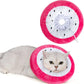 ANWA Adjustable Cat Cone Collar Soft, Cute Cat Donut Collar After Surgery, Kitten Recovery Cones to Stop Licking