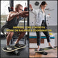 Sportneer Balance Board 7 Modes Wobble Board with Adjustable Stoppers Exercise Balancing Stability Trainer for Improve Balance, Surf Trainer & Physical Therapy - Roller and 2.8'' Ball Included