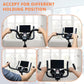 Handlebar Extender for Peloton Indoor Exercise Bikes, 1 Pair of Ultimate Handlebar Extension of Peloton Accessories (Sheep-horn (with Black Tapes & Grips))
