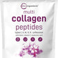 Micro Ingredients Multi Collagen Peptides Powder, 8oz | Type I, II, III, V, X + Biotin, Vitamin C & Hyaluronic Acid | Unflavored | Supports Hair, Skin & Joint Health | Keto, Non-GMO
