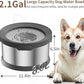 8L Dog Water Bowl 270oz Super Large Capacity No Spill Water Bowl for Dogs Stainless Steel Dog Bowls for Large Dogs No Splash Dog Water Bowl with Anti-Slip Mat for Messy Drinkers