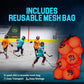 Premier Sports - 12-Pack All-Weather Street Hockey Balls – Durable, Low-Bounce, High-Visibility Balls with Reusable Storage Bag – Premier Regulation Size