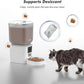 Automatic Dog & Cat Feeder with Camera & WiFi – 8L/34 Cups, 1080P Night Vision, 2.4 & 5G WiFi, 2-Way Talk, 10s Voice Recording, Timed Food Dispenser, Up to 99 Portions, 15 Meals Per Day