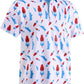DEOLAX Mens Polo Shirts Fashion Print Mens Golf Shirt Dry Fit Mens Golf Polo Short Sleeve Quick Dry Funny Golf Shirt for Men