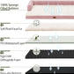Orthopedic Dog Beds for Extra Large Dogs, Waterproof Dog Beds XLarge, Memory Foam Dogs Couch Beds with Comfy Bolster, Removable Washable Cover and Nonskid Bottom (X-Large,Pink)
