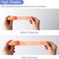 9 Pack 1" x 5 Yards Self Adhesive Bandage Wrap Self Stick Wrap for Ankle, Wrist, Finger, Sports, Breathable Cohesive Vet Tape for Pets (Light Orange)