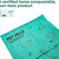 Compostable Dog Poop Bags – 120 Count Refill Rolls, TÜV OK Compost HOME Certified, Plant-Based Materials, Leakproof, Unscented, Extra Thick, Fits All Dispensers