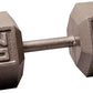 Body-Solid Cast Iron Hexagon Dumbbell, Hand Weights For Men and Women, Weight Dumbbells for Strength Training, Body Building Home Gym Training Gear