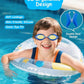 Kids Swim Goggles, Anti-fog and UV Protection with Swim Cap for Age 3-15 Youth Boys Girls Toddler