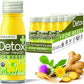 Greenhouse Juice Detox Wellness Shots Organic Immunity Shots Juice Liver Health Wellness + Anti-Inflammatory with Ginseng, Milk Thistle, and Dandelion Vegan & Gluten-Free (2 Oz, Pack of 12)