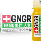 '+GNGR Immunity Aid Organic Ginger and Lemon Shot - Cold Pressed Ginger Shots with Echinacea, Lemon Juice, Honey, Zinc & Vitamin D3, Immune & Digestive Support (2 Oz, Pack of 12)