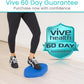 Vive Oval Balance Pad - Wobble Cushion For Physical Therapy And Rehabilitation Equipment - Soft Stability Trainer Foam For Workouts, Yoga, Core Strength And Pilates - Device For Women, Men And Kids