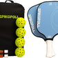 SPI New by SPIKOPOLL Pickleball Paddles Set of 2, USA Pickleball Approved, Lightweight, Durable Fiberglass Pickleball Rackets with Polypropylene Honeycomb Core