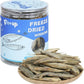 Freeze Dried Minnows Cat Treats – 100% Natural, Single-Ingredient Pet Snacks – Rich in Omega-3, Grain-Free – Healthy Training Rewards & Meal Toppers for Dogs & Cats, 2.8 oz