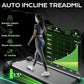 Walking Pad with Incline, BestGod Treadmills for Home 330lbs Capacity Walking Pad Treadmill Portable Under Desk Treadmill, 2.5HP Compact Treadmills Walk Pad with Remote Control