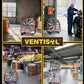 VENTISOL 24 Inch Industrial Floor Drum Fan, 9500 CFM Heavy Duty Floor Fan with 8 Blades, 3-Speed High Velocity Shop Fan, Metal Fans for Warehouse, Patios, Garage