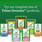 Greenies Feline Smartbites Skin & Fur Crunchy and Soft Natural Cat Treats, Chicken Flavor, 4.6 oz. Pack (Pack of 2)