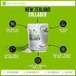 Antler Farms - 100% Pure New Zealand Collagen Powder from Grass Fed Cows, Unflavored, 1 lb - Hydrolyzed Cold Water Soluble Peptides, Keto Friendly, Bioavailable, Quick Dissolving