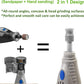 FlashA+60 Diamond Dog Nail for Dremel, Screw-Mounted Mode Nail Dremel Tool for Dogs, Especially Suitable for Long-Haired Dogs, Dremel Polishing Bits, Animals Nail Care & Home Grinder Tools