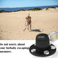 Dog Tie Out Stake Anchor, 360° Swivel Dog Tie Out Cable Runner for Yard Camping (Black)