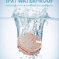 INSMY C12 IPX7 Waterproof Shower Bluetooth Speaker, Portable Small Speaker, Speakers Bluetooth Wireless Loud Clear Sound Support TF Card Suction Cup for Outdoor Kayak Canoe Beach Gift (Cashmere Pink)