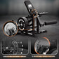 RITFIT Seated Leg Extension and Lying Curl Machine, Adjustable, for Home Gym, Leg Workout Equipment Compatible with 1'' and 2'' Weight Plates, Black, 700 lb