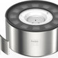 1Gallon No Spill Water Bowl for Dogs, Double-Wall Stainless Steel with Splash-Proof Paws Lid and Floating Disk, Non-Slip Base, Easy to Clean Slow Water Feeder for Large Medium Dogs