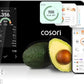 COSORI Smart Digital Food Kitchen Scale with Nutritional Calculator, On-Screen Nutrient Info, Free App for Calorie & Macro Tracking, AI Scan, Personal Goals, for Weight Loss and Keto, 11lb/5kg