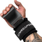 Gymreapers Weight Lifting Hooks (Pair), Heavy Duty Power Wrist Straps Hand Grip Support For Deadlifts, Pull Ups, Shrugs - Gym Gloves For Men and Women