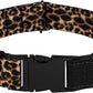 AirTag Dog Collar for Small Medium Large Breed - Adjustable Cute Pattern Dog Collar with Airtag Holder - Soft Leather Tracker GPS Apple Air Tag Pet Collars (X-Large, 20"-25" Neck Fit, Leopard)