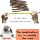 Natural Apple Wood Chew Sticks for Rabbits, Hamsters, Chinchillas, Guinea Pigs - Small Animal Dental Toys for Teeth Grinding & Boredom Relief, Safe Untreated Chew Treats, 350g (12.3oz)