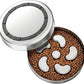 Slow Feeder Dog Bowl, Double Wall Food-Grade Stainless Steel, Heavy Duty with Non-Slip Rubber Base, 2.5Cups Capacity for Medium Large Dogs to Slow Down Eating