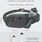 WATERFLY Fanny Pack Waist Bag: Hiking Water Bottle Holder with Strap Waist Pack for Women Men Hydration Hip Packs for Running Walking Traveling-Green
