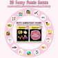 Kids Smart Watch Gift for Girls Ages 3-12, IP67 Waterproof, 32 Puzzle Games, HD Touchscreen Dual Camera Vedio Pedometer Music Player, Kids Watch Toy Birthday Gifts for Girls Ages 5 6 7 8 9 10 (Pink)