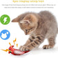 Dorakitten Cat Catnip Toys Interactive Cats 4pcs Kitten Plush Nip Chew Bird Toy with Crinkle Paper Pet Best Treats Stuffed Pillow Cute Teething Play Gifts Soft Kick Sound Supplies for Indoor Kitty