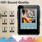 MP3 Music Player 32GB with Bluetooth, Portable Mini Music Player with 1.8 inch Screen, Speakers, FM Radio, Recorder, Up to 512GB, Black