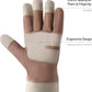 HANDLANDY Long Gardening Gloves for Men & Women, Thorn Proof Rose Pruning Gloves Leather Gauntlets Garden Glove Yard Work Glove (Medium, Brown)