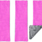 Paw Inspired Fleece Liners for Ferret Nation, Critter Nation Cage Ramp for Ferrets, Rats, Chinchillas, Hedgehogs & Other Small Animals (Pink, Ramp Cover - 3 Pack)