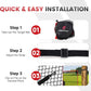 Golf Practice Net - Heavy Duty Driving Range Net with High Impact Chipping Target, Include Carry Bag and Golf Balls for Indoor Outdoor