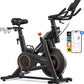 MERACH Magnetic Exercise Bike, Indoor Cycling Bike with Self-Developed App, 350 lbs Weight Capacity & 40 lbs Flywheel, Stationary Bike for Home Gym Fitness